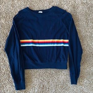 Brandy Melville rainbow long sleeve top